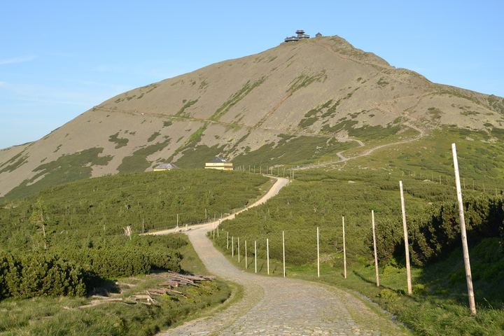 Śnieżka z Karpacza przez Kopę