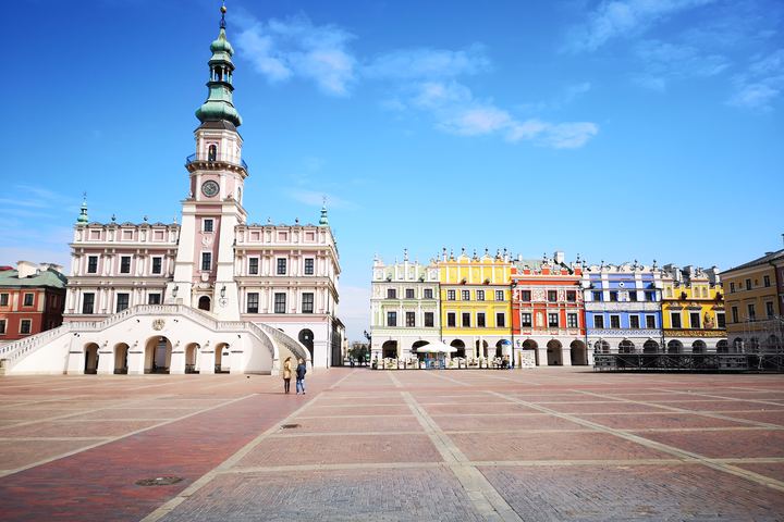 Zamość i Roztocze: miasto idealne i szumy na Tanwi