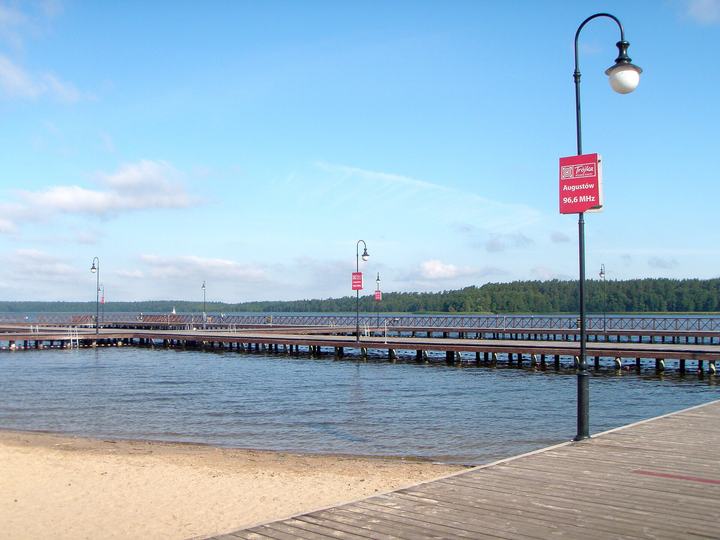 Augustów – plaże, bulwary i jezioro Necko