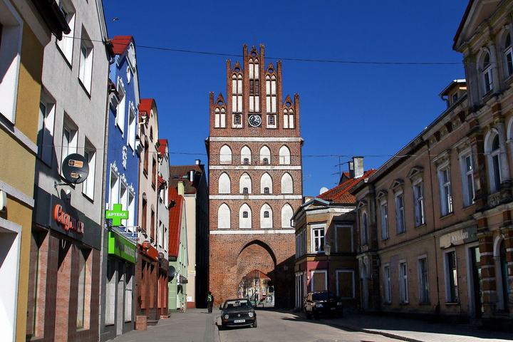 Bartoszyce — Bartoszyce. Brama Lidzbarska pochodząca z XV wieku.