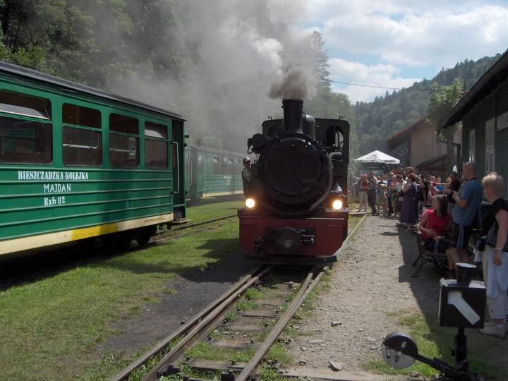 Bieszczadzka Kolejka Leśna z Majdanu