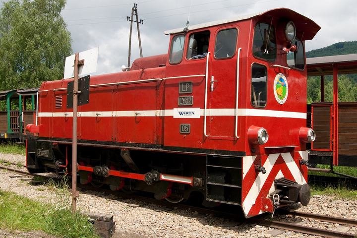 Bieszczadzka Kolejka Leśna z Majdanu — Locomotive of Bieszczady Forest Railway