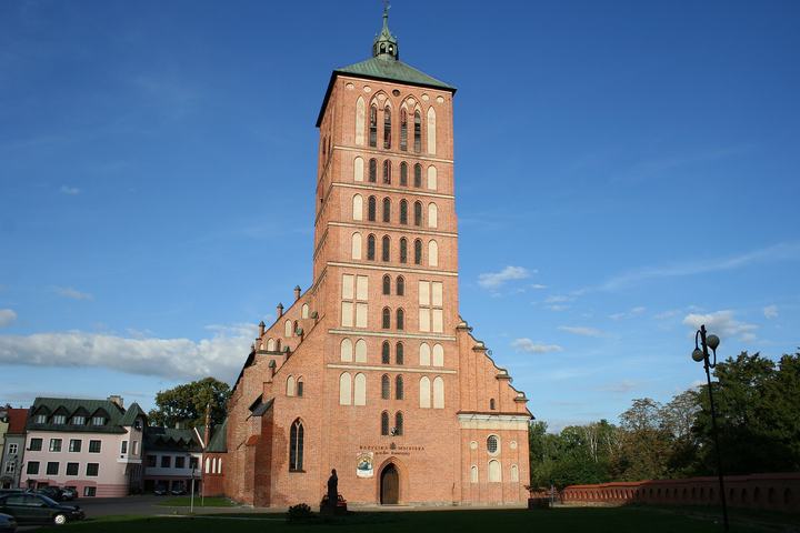 Braniewo — Braniewo, kościół par. p.w. św. Katarzyny, 1346-1381, XV, 1890-1897, po 1980