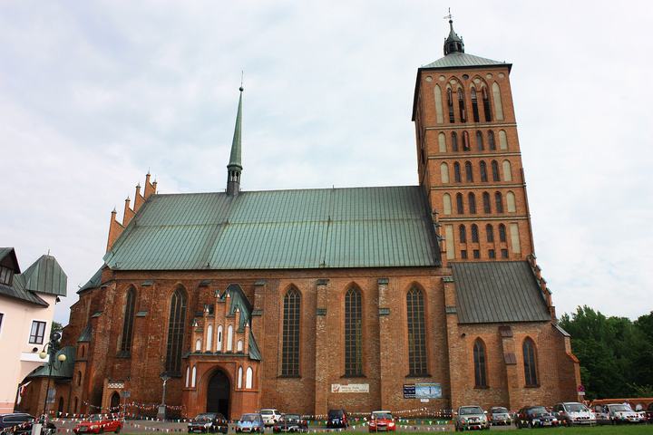 Braniewo — Braniewo, kościół par. pw. św. Katarzyny , 1346-1381, XV, 1890-1897, po 1980