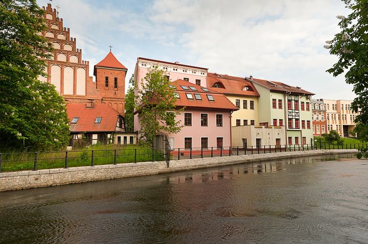 Bydgoszcz — Wenecja Bydgoska – zespół architektoniczny Starego Miasta w Bydgoszczy zbudowany bezpośred