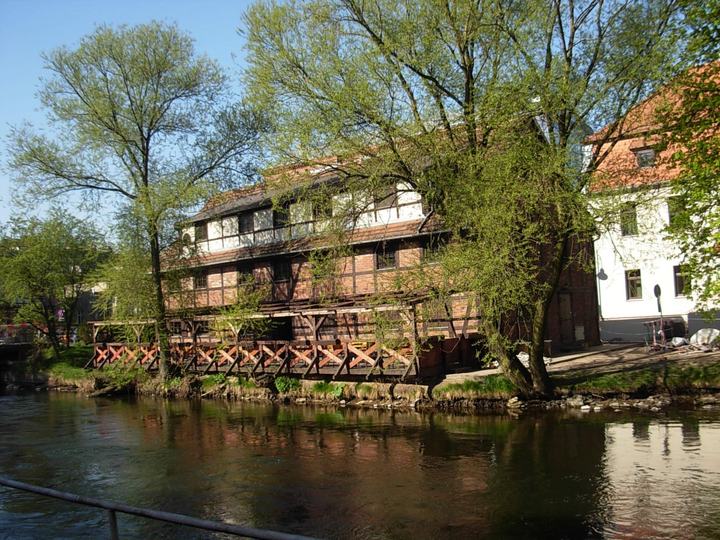 Bydgoszcz — Karczma Młyńska na Wyspie Młyńskiej w Bydgoszczy