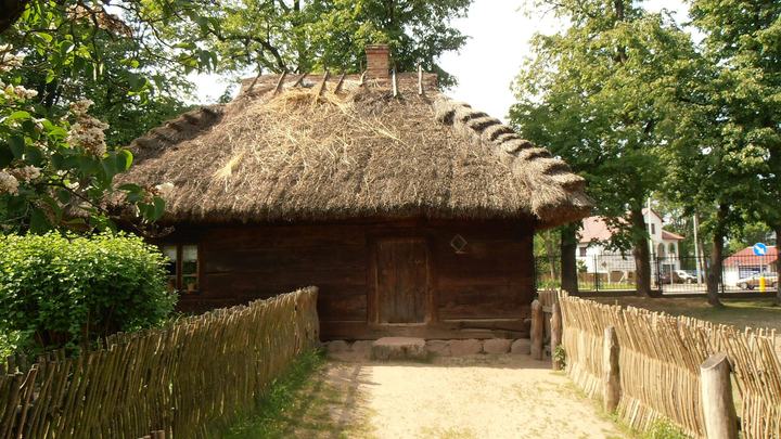 Ciechanowiec — Ciechanowiec (pow. wysokomazowiecki, woj. podlaskie, Polska). Muzeum Rolnictwa. Jedna z za