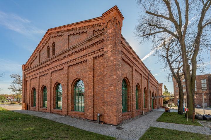 Czeladź — The building of the former power plant of the Saturn mine in Czeladź; Gallery of Contempor