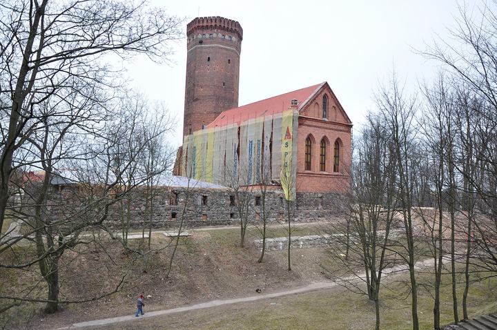 Człuchów — Zamek w Człuchowie.