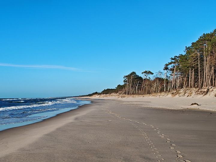 Dąbki — Beach of Dąbki