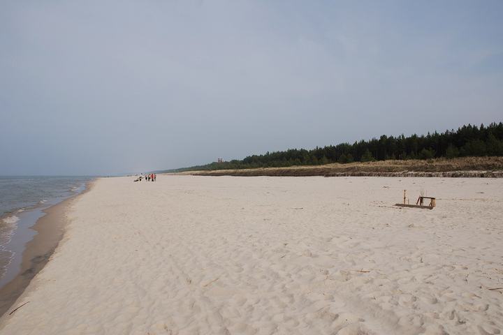 Dębki – ujście Piaśnicy i szerokie plaże