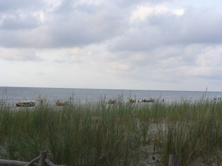 Dębki — plaża w Dębkach