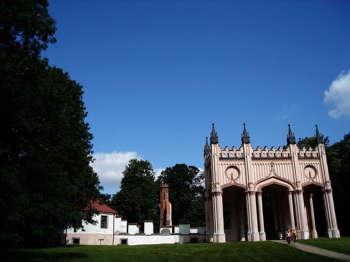 Dowspuda — Remains of Pac's palace, Dowspuda , Poland