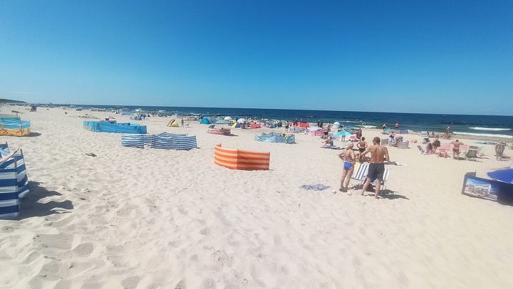 Dźwirzyno — Dźwirzyno beach, Poland.