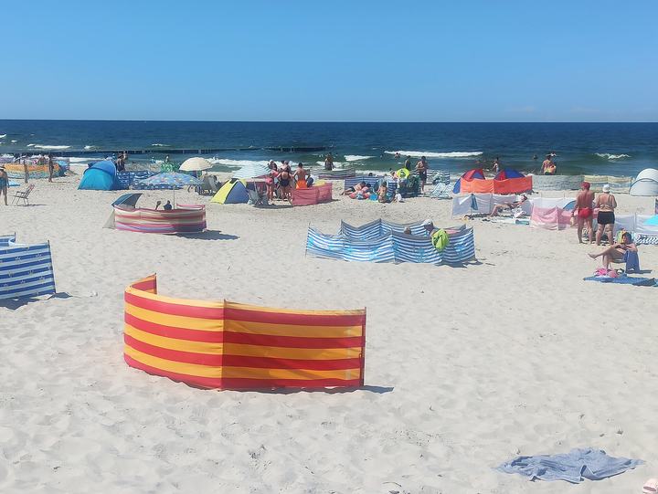 Dźwirzyno — Dźwirzyno beach, Poland.