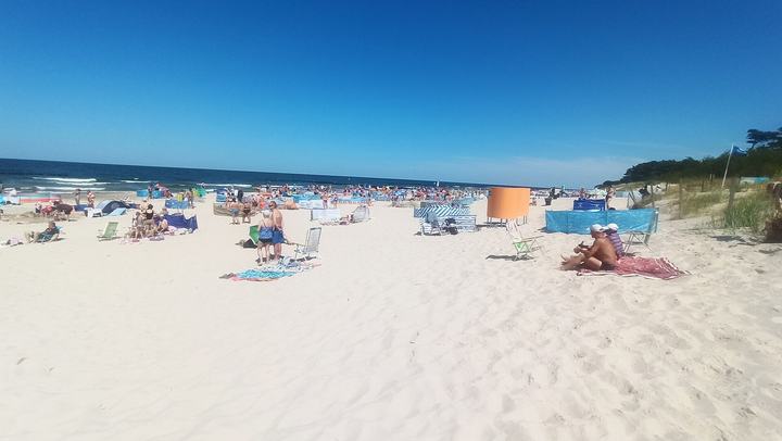 Dźwirzyno — Dźwirzyno beach, Poland.