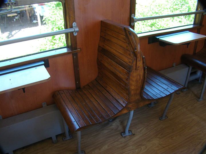 Ełk — wnętrze wagonika