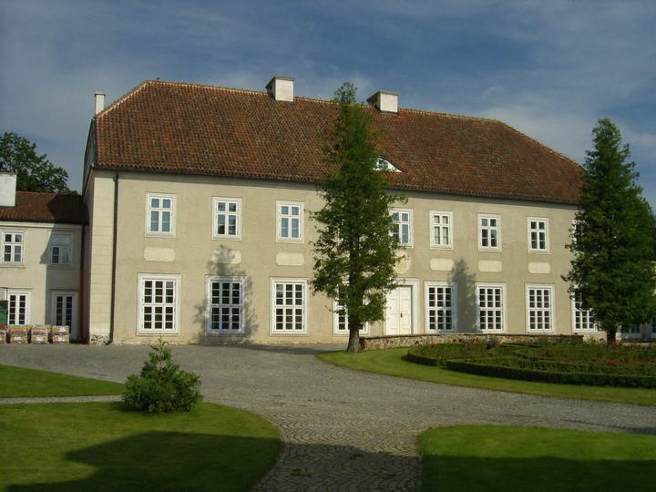 Galiny — Palace in Galiny, eastern wing (main), western facade