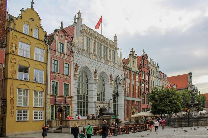 Gdańsk — Długi Targ in Gdańsk, 2016