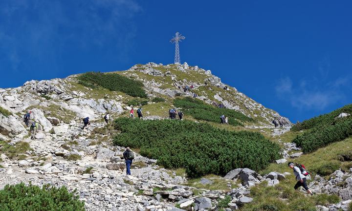 Giewont z Kuźnic przez Halę Kondratową