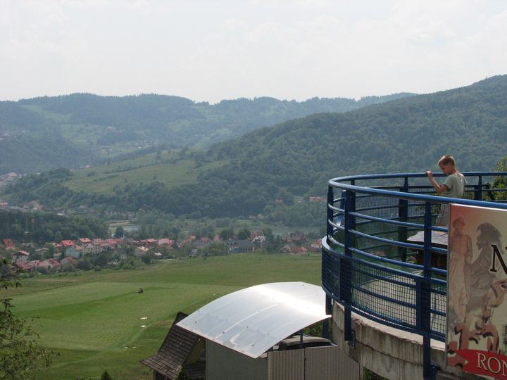 Góra Żar i Jezioro Międzybrodzkie — WIDOK Z GÓRY ŻAR.
