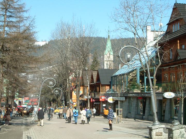 Gubałówka i Krupówki — Zakopane high street