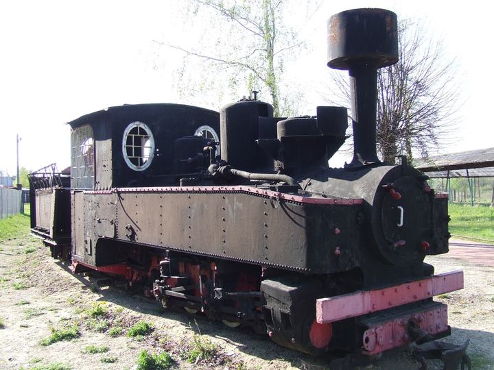 Hajnówka — Narrow gauge locomotive Tx 200 (HF class), built by Henschel & Sohn, in Hajnowka, Poland