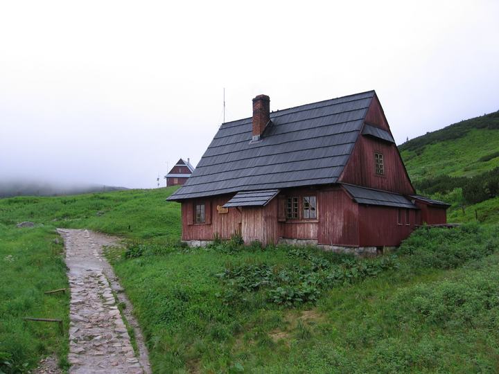 Hala Gąsienicowa i Murowaniec — Hala Gąsienicowa - Centralny Ośrodek Szkolenia PZA "Betlejemka".