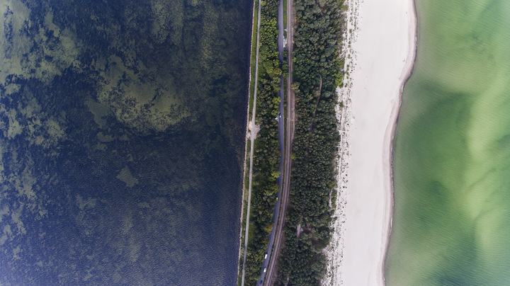 Hel rowerem — This is a photography of protected area with CRFOP ID