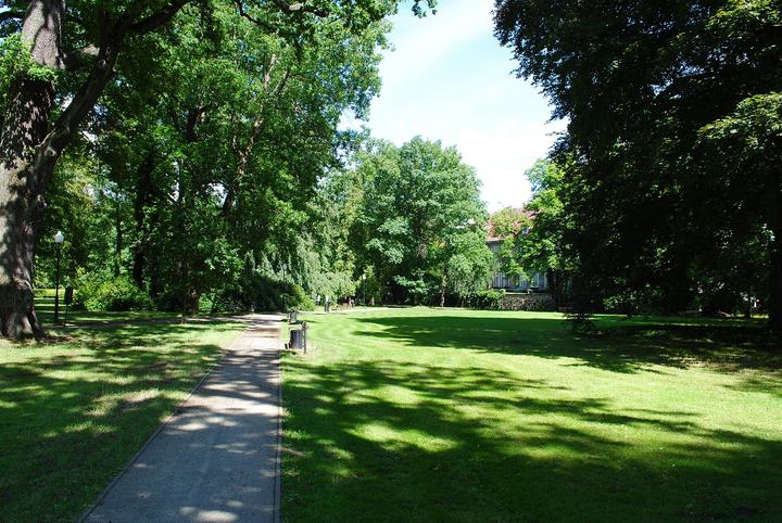 Iłowa — Iłowa (woj. lubuskie). Zespół pałacowo-parkowy w Iłowej