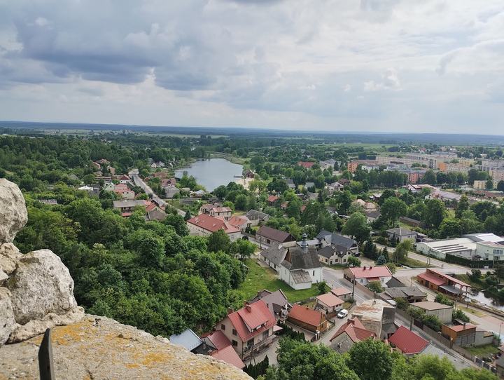 Iłża — View from Iłża castle tower