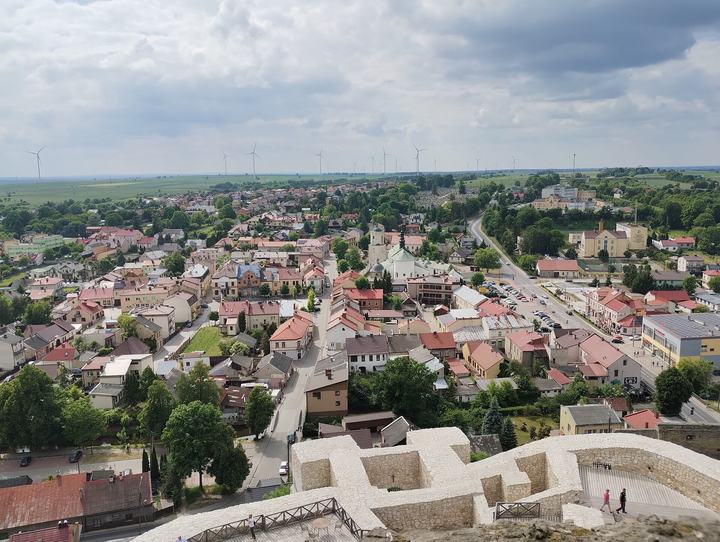 Iłża — View from Iłża castle tower