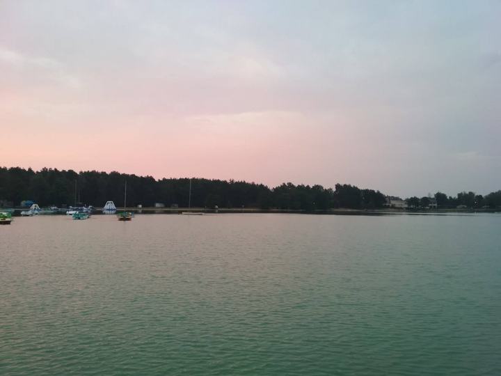 Jezioro Białe i Okuninka koło Włodawy