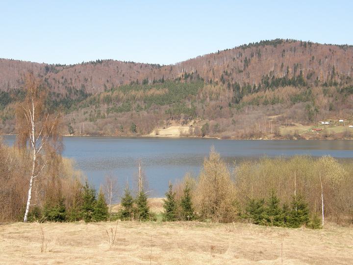 Jezioro Klimkówka w Beskidzie Niskim — Klimkówka Jezioro