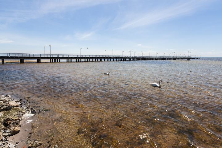 Jurata i Jastarnia — Promenade pier of Jurata, Hel Peninsula, Poland
