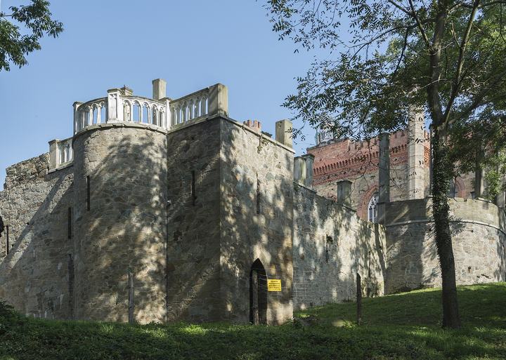 Kamieniec Ząbkowicki — Kamieniec Ząbkowicki, zespół zamkowy, 2 poł. XIX