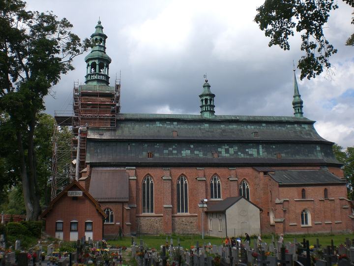Kartuzy — Collegiate church in Kartuzy, Poland