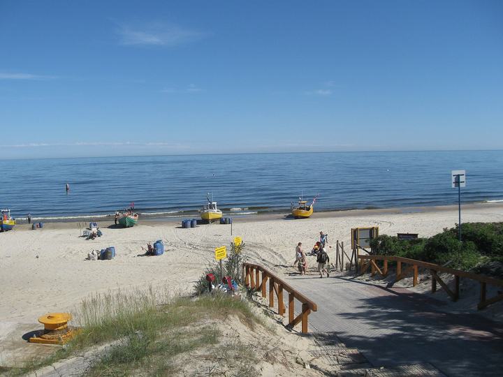 Kąty Rybackie — Kąty Rybackie- plaża
