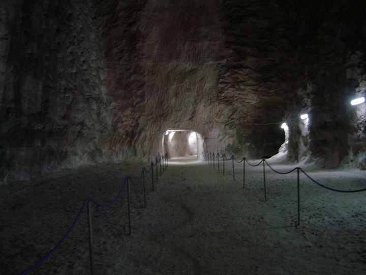 Kłodawa — One of chambers in salt mine in Kłodawa, Poland, accesable for tourist