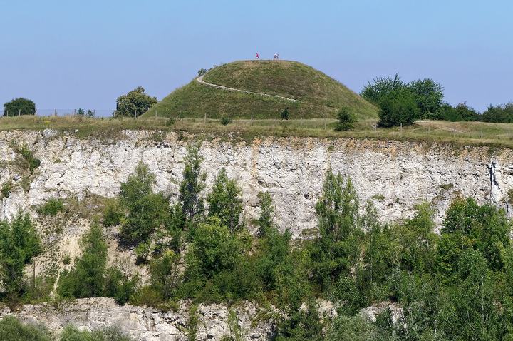 Kraków Podgórze — Krak Mound over Liban quarry in Kraków