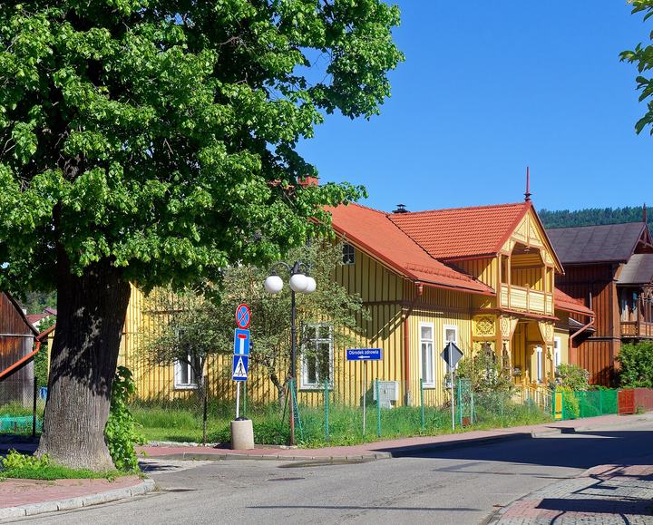 Krościenko nad Dunajcem — Wooden house in Krościenko nad Dunajcem