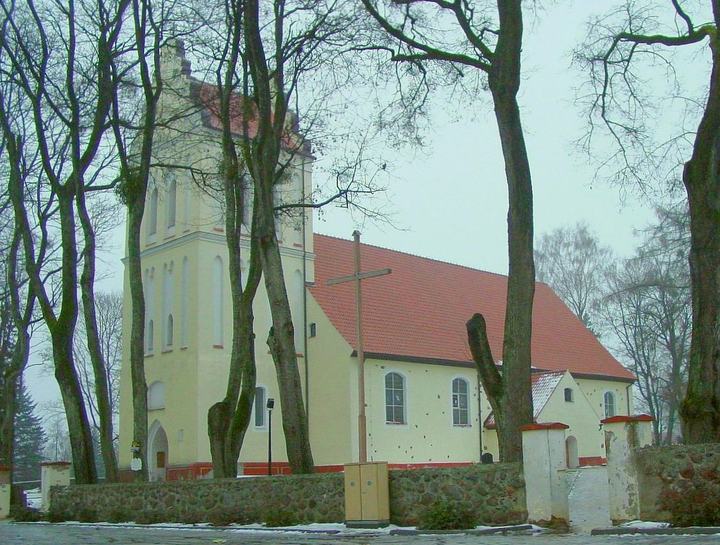 Kruklanki — Kościół parafialny p.w. Wniebowzięcia Najświętszej Marii Panny