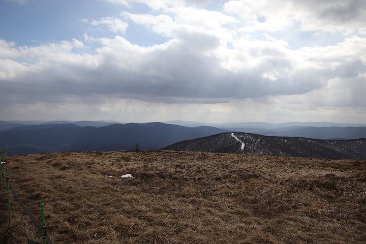 Krzemieniec — Bieszczady National Park - Kremenaros (Krzemieniec) seen from the Wielka Rawka