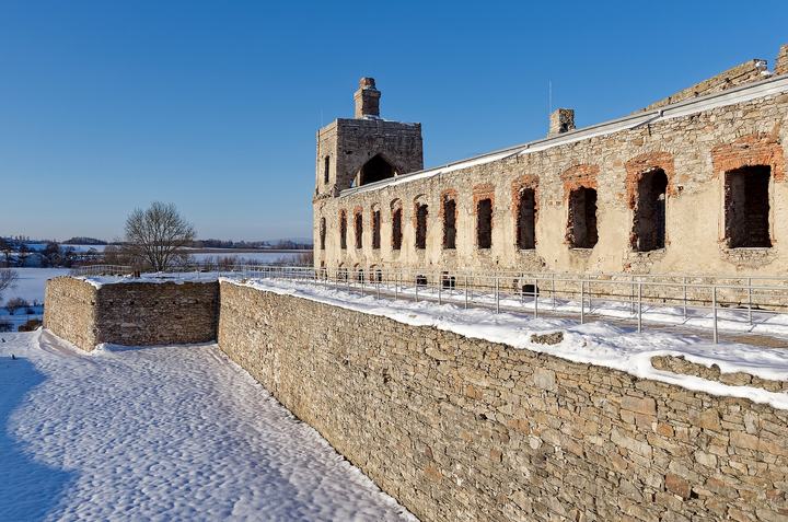 Krzyżtopór — Krzyżtopór Castle in Ujazd, Świętokrzyskie Voivodeship