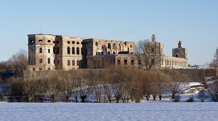 Krzyżtopór — Krzyżtopór Castle in Ujazd, Świętokrzyskie Voivodeship