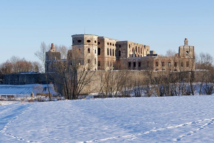 Krzyżtopór — Krzyżtopór Castle in Ujazd, Świętokrzyskie Voivodeship