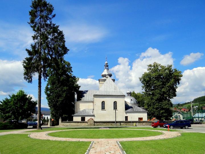 Łącko — Łącko, Kościół św. Jana Chrzciciela w Łącku