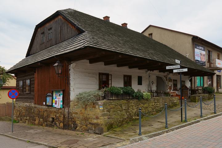Lanckorona — Lanckorona Rynek 133. Dom 1890 r. Obecnie Muzeum Regionalne.