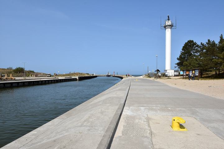 Łeba — Łeba, port morski