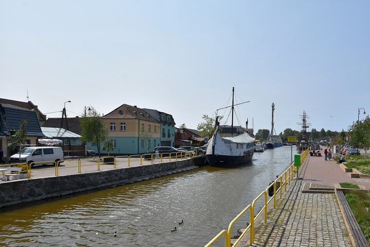 Łeba — Łeba, port morski